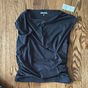 A&F Women's Black Sleeveless Top